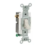 Leviton CS320-2T 3-WAY Grounding Quiet Toggle Switch 120/277 Vac. Fixed Price $20.49.