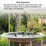 New Solar Water Fountain Pump For Bird Bath Pond Pool Garden Home Outside Auto. Fixed Price $18.99.