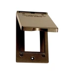 Sigma Electric 14248BR Aluminum Bronze 1-GANG Vertical Gfci Cover 4.57 In.. Fixed Price $9.55.