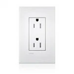 Lutron LTR-F15-TR-SN 15A Tamper-resistant Duplex Receptacle Satin Nickel. Fixed Price $29.99.