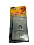SHIPSN24HR-BELL Outdoor 5186-5 Gray Rectangular Lampholder Cover One 1/2" Outlet. Fixed Price $12.88.