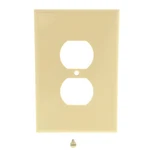 Leviton Ivory Oversize Receptacle Wallplate Duplex Outlet Cover 86103-I. Fixed Price $8.07.