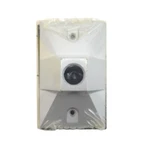 Red Dot RLC11 Wet Location Silver Hole Gang 1/2" Rectangle Lampholder Cover. Fixed Price $9.95.