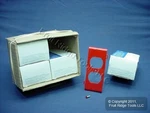 Leviton PSC8-R Red 1-GANG Duplex Outlet Unbreakable Sectional Wallplates 20PCS. Fixed Price $26.59.