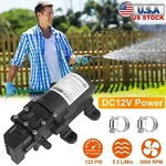 Water Pump 12V High Pressure Self Priming Sprayer 123PSI Diaphragm Auto Switch. Fixed Price $26.99.