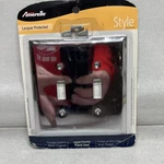 Amerelle 161TT Century Polished Chrome 2-GANG Stamped Steel Toggle Wall Plate. Fixed Price $7.46.