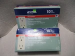 Leviton Decora T5325-TMP 15A 125V Tamper Resistant Outlet Light Almond Packs. Fixed Price $40.49.