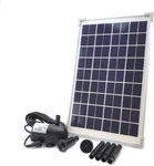 10W Solar Water Pump Kit For Fountains, Ponds & Aquariums - 186 Gph. Fixed Price $148.99.