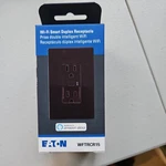 Eaton WFTRCR15 Smart Wi-fi 15A Receptacle Brown Works W/alexa 250 Available. Fixed Price $8.50.