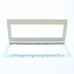 Leviton ACWP6-NTL Natural 6-GANG Acenti Screwless Wallplate With Alignment Cover. Fixed Price $14.24.