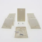 Cooper 2129A Almond 1-GANG Blank Cover Box Mount Thermoset Wallplates 10PCS. Fixed Price $17.09.
