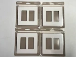 Lutron Claro CW-2-WH 2-GANG White Wall Plate Gloss Finish (pack Of 4). Fixed Price $29.99.