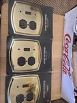 New Baldwin Brass Colonial Toggle Switch & Outlet Plate Wall 4767-030. Fixed Price $29.90.