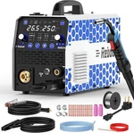 Reboot 250A 8-IN-1 Mig/tig/stick 120/240V RBM2500 PRO+400A Holder,full Kit. Fixed Price $223.98.