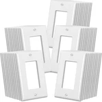 Cml Decorator Wall Plates, 50 Pack Electrical Outlet Receptacle Covers, 1-GANG. Fixed Price $38.96.