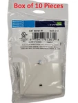 Leviton White Coaxial Cable Wall Plate Video Jack F-type Catv 80781-W Lot Of. Fixed Price $16.98.