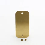 Hubbell Blank Brass Plate S609B For S6088 Above-floor Electrical Pedestal Box. Fixed Price $14.24.