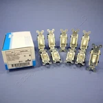 Leviton 1453-2A Almond Quickwire 3-WAY 15A Toggle Wall Light Switches 120V 10PK. Fixed Price $20.89.