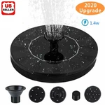 Solar Powered Fountain Bird Bath Water Pump Floating Garden Outdoor Pond Patio. Fixed Price $14.96.