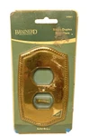 Vtg 2003 Brainerd Solid Brass Polished Single Duplex Wall Plate 64061/BRAND New. Fixed Price $14.99.