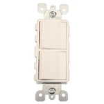 Leviton 15 Amp 120-VOLT 3-WAY Decora Combination Rocker Switch, White. Fixed Price $36.23.