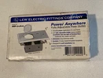 Lew Electric RRP-2-LR-A Fully Adjustable Floor Outlet Plate Receptacle New. Fixed Price $45.00.