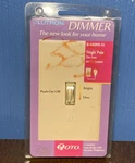 Lutron Q-600PH -iv Ivory Light And Dimmer Wall Switch Single Pole Qoto New Nos. Fixed Price $8.98.
