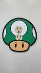 Super Mario Inspired 1UP, And Big Power Outlet Cover. Wall Plate. Fixed Price $18.99.