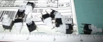 Panasonic 14V Cd Radio Momentary Contact 8X8 Push Button Switch ESE-20C423 10-PK. Fixed Price $19.99.