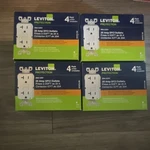 Leviton GFNT2-4W Tamper Resistant Gfci Duplex Outlet 20A 125V White 4-PACK. Fixed Price $160.00.