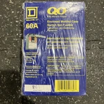 Square 60A Enclosed Molded Case Switch Not Fusible *. Fixed Price $29.99.