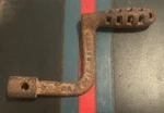 Vintage Antique Majestic Ranges Cast Iron Stove Tool Grate Shaker Handle. Fixed Price $18.00.