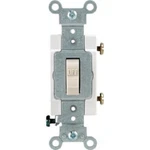 (12)-LEVITON Com. Grade Amp Toggle Single Pole Switch Lt Almond S16-CS120-2TS. Fixed Price $68.89.
