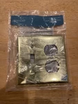 Brainerd 64397 Brass Single Switch / Duplex Combo Wall Plate Decorative. Fixed Price $13.83.