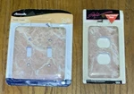 Two (2) Tac Amerelle Wall Plate Covers 1 Duplex Outlet For Toggle Switch. Fixed Price $10.80.