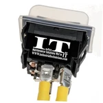 Industec Wired Waterproof IP54 Dpdt 30A 12VDC 15A 250VAC Pin Quick Plug. Fixed Price $21.35.