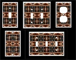Southwest Design # 9 Light Switch Cover Plate. Fixed Price $7.49.