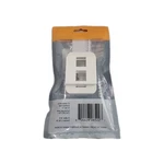 Legrand Adorne AC2PFW1 White Port Frame For Keystone Inserts. Fixed Price $8.95.