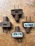 Leviton 48643-000 15A 125V Vinyl Straight Blade Plug Brown, Lot Of. Fixed Price $9.99.
