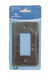 Brainerd Single Decorator Wall Plate Satin Nickel Rocker Switch #662686. Fixed Price $10.97.