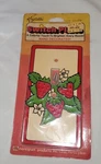 New Old Stk Krystalike Monogram Products Strawberries Single Switch Plate Cover. Fixed Price $29.99.