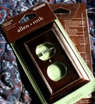 Allen+roth Cosgrove Single Duplex Wall Plate Outlet Cover #0141500 Rubbed Bronze. Fixed Price $9.75.