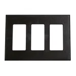 Lightolier Controls FB3SBR Multi-gang, 3-GANG, Faceplate Wall Plate, Brown. Fixed Price $26.99.