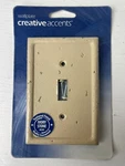 Creative Accents Ivory Stone Wallplate Light Switch Cover 1 Single Toggle. Fixed Price $11.99.