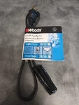 New Woods 0293 Slotted Miniature Plug Appliance Coffee Maker Cord 2FT 4260576. Fixed Price $9.99.