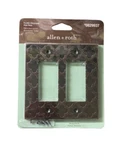 LW4048RRDB Allen + Roth 2-GANG Bronze Finish Double Decorator Wall Plate 0829937. Fixed Price $8.97.