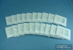 Leviton SJ262-SW White 2-GANG Midway Decora Screwless Wallplate Cover Gfci 20PCS. Fixed Price $56.99.