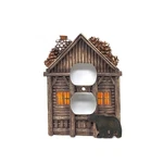 Cozy Cabin Bear Outlet Cover Rustic Lodge Wildlife Wall Plate. Fixed Price $15.99.