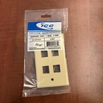 (38 Count) Icc FACE-4-IV IC107F04IV 4PORT Ivory (FACE4IV). Fixed Price $40.00.