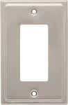 Liberty 126363 Satin Nickel Country Fair Single Gfci Decora Cover Wall Plate. Fixed Price $12.65.